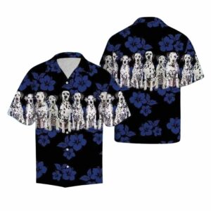Dalmatian Dog Lover Christmas Hawaiian Shirt
