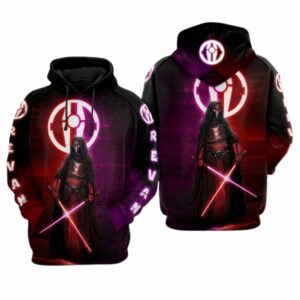 Darth Revan Star Wars All Over Print Hoodie