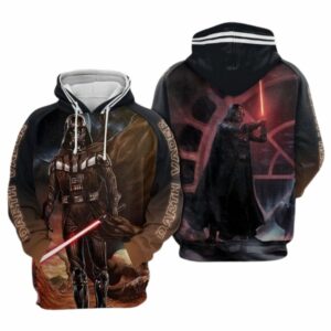Darth Vader Lightsaber Star Wars All Over Print Hoodie