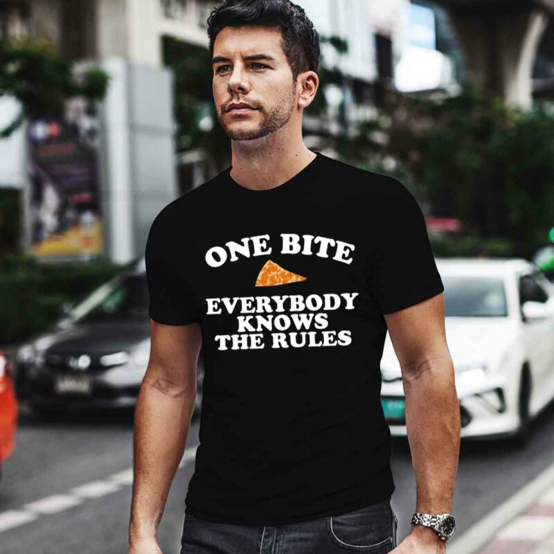 Dave Portnoy One Bite Everyone Knows The Rules 0 T Shirt