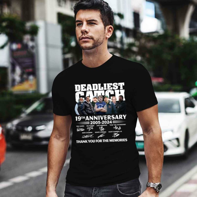 Deadliest Catch 19Th Anniversary 0 T Shirt