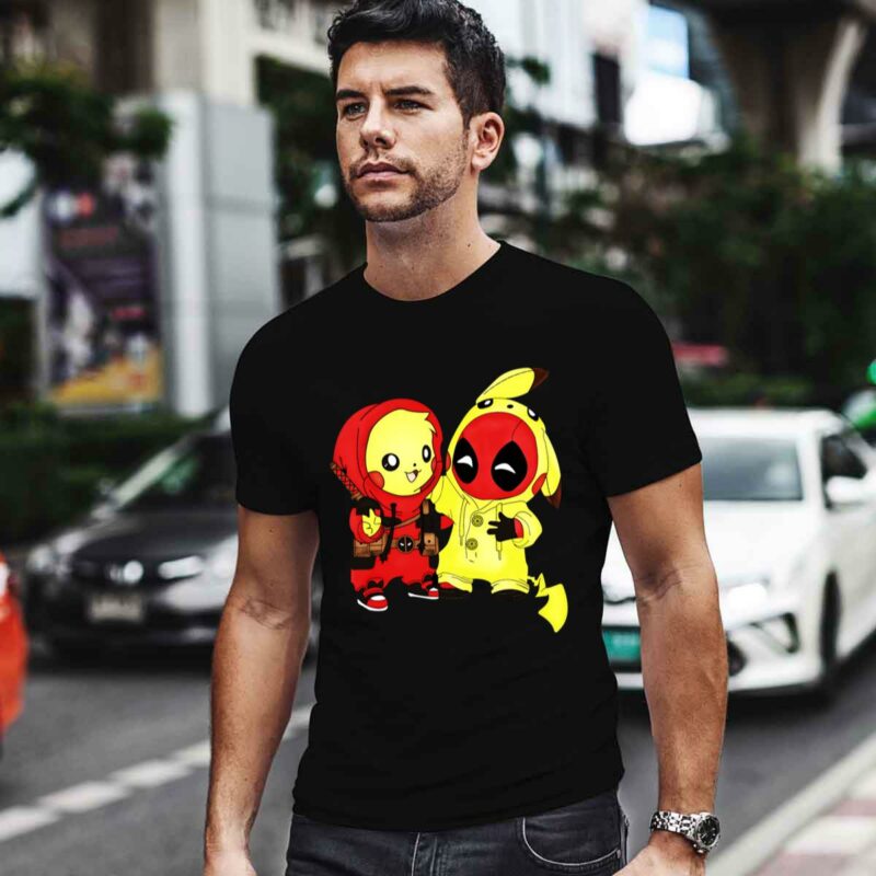 Deadpool Pikachu 0 T Shirt