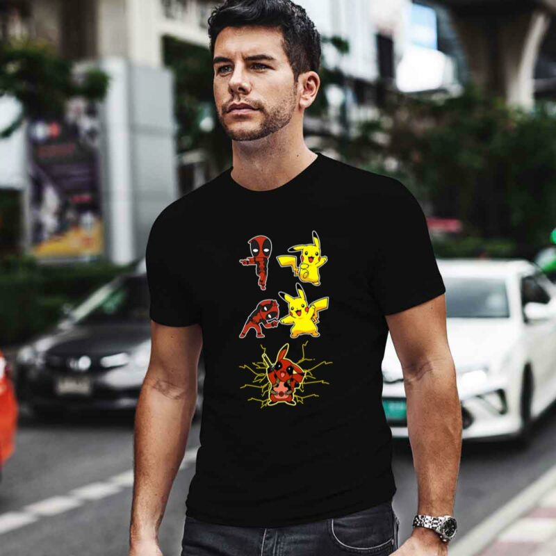 Deadpool Pikachu Pikapool Fusion 0 T Shirt