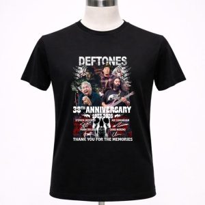 Deftones 38th Anniversary 1988 2026 Thank You For The Memories 1 T Shirt.jpg