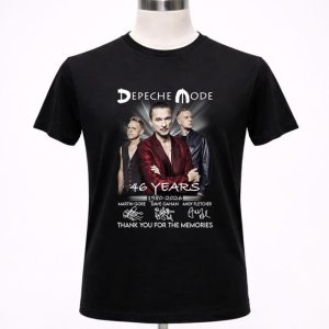 Depeche Mode 46 Years 1980 2026 Thank You For The Memories Signature 1 T Shirt.jpg