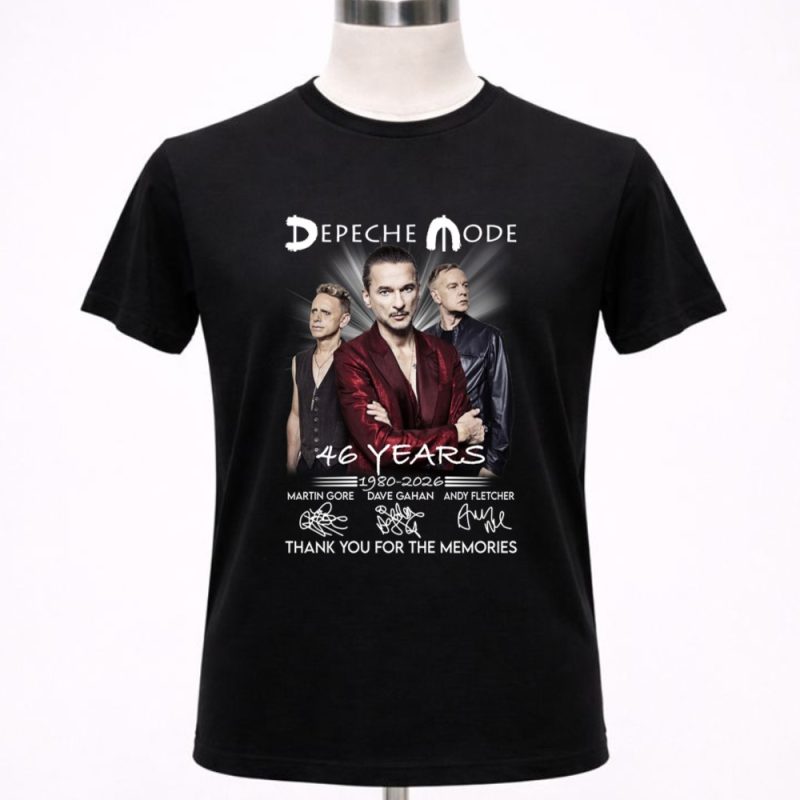 Depeche Mode 46 Years 1980 2026 Thank You For The Memories Signature 1 T Shirt.jpg