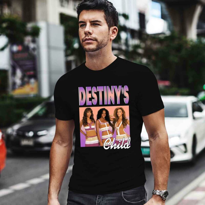 Destinys Child Inspired By Girl Group Destinys Child Merch Vintage 90S Homage Style Birthday Present 4 T Shirt