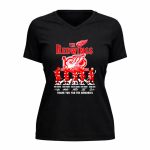 Detroit Red Wings 100th Anniversary 1926 2026 thank you for the memories 5 Womens V Neck.jpg