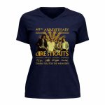 Dire Straits 49th anniversary 1977 2026 signatures 9 Womens V Neck.jpg