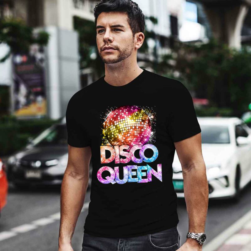 Disco Queen Retro 70S 4 T Shirt