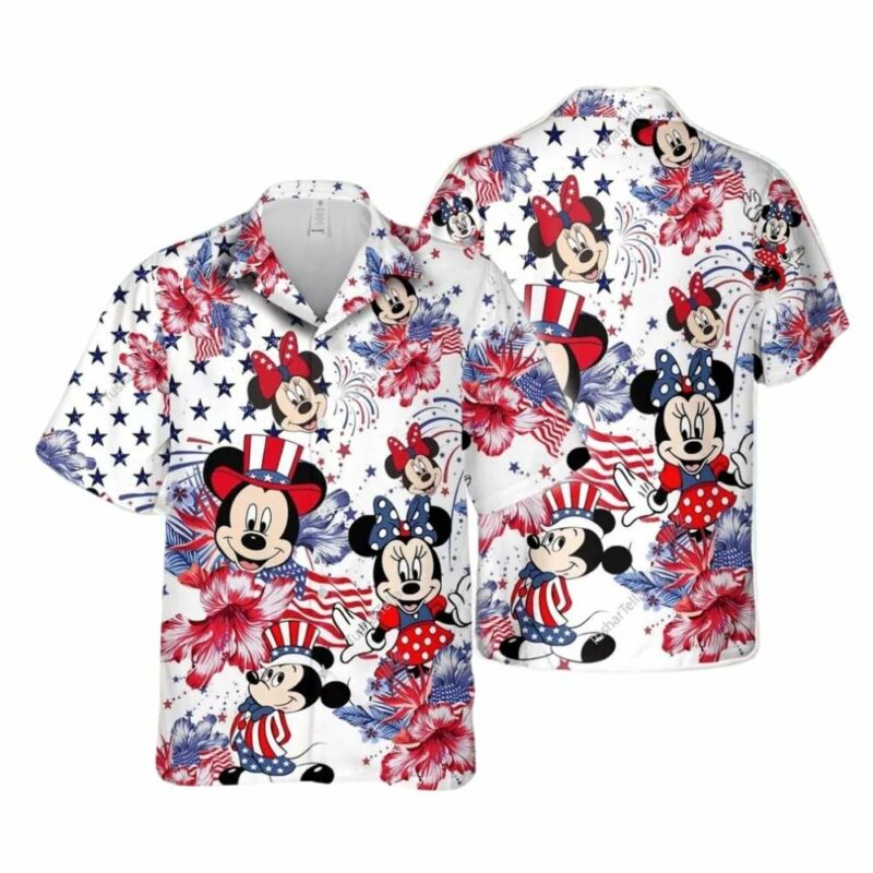 Disneyland independence day hawaiian shirt 1