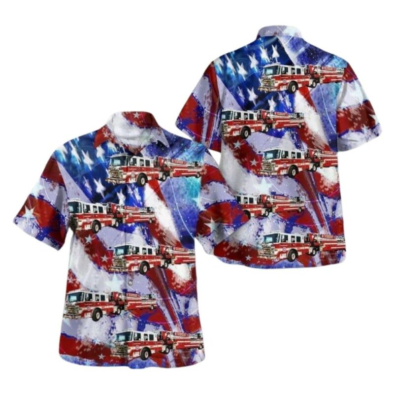 District heights maryland district heights career fire station 26 for 4th of july hawaiian shirt 1