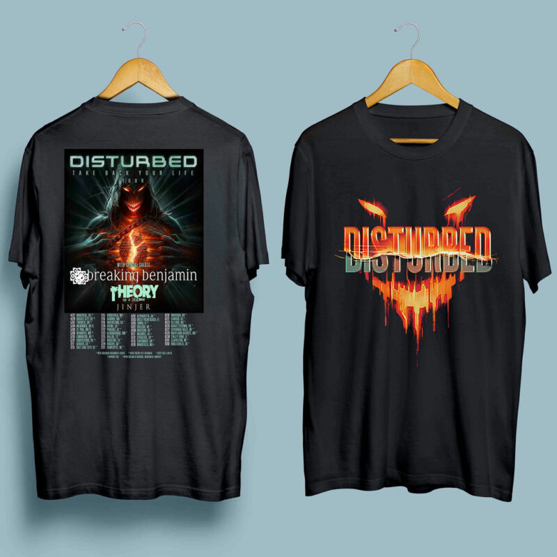Disturbed Band The North America 2023 4 T Shirt