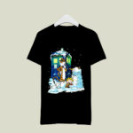 Doctor Calvin and Hobbes mashup Doctor Who 3 T Shirt