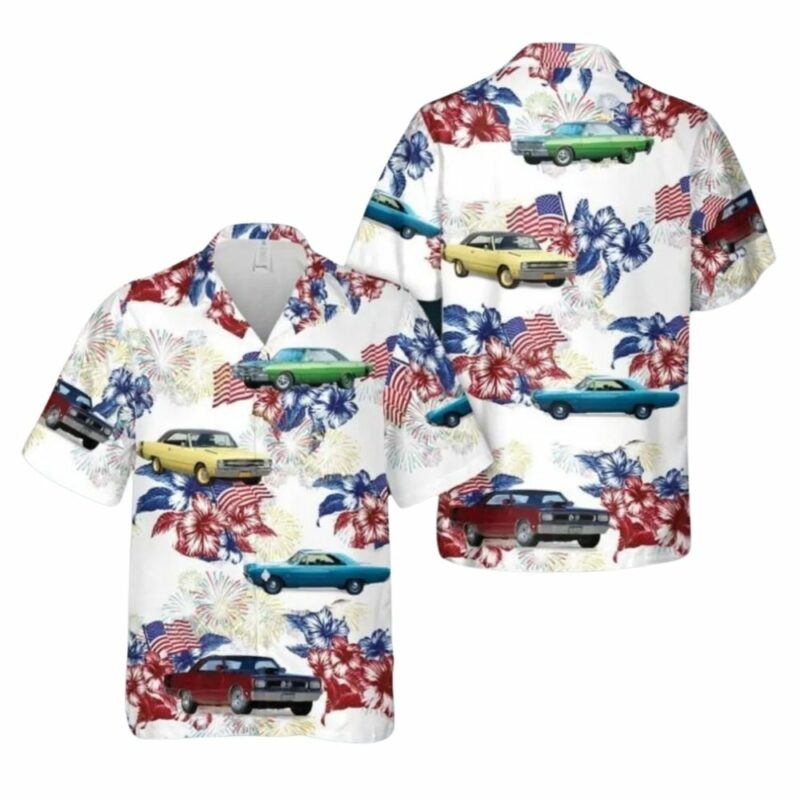 Dodge 4th of july hawaiian shirt 1