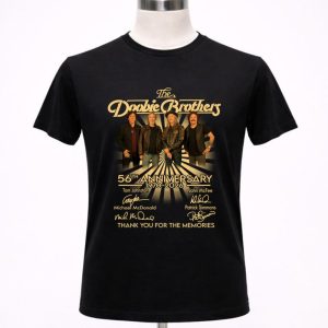 Doobie Brothers 56th Anniversary Thank You For The Memories Siganture 1 T Shirt.jpg