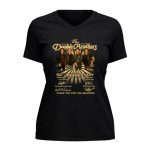 Doobie Brothers 56th Anniversary Thank You For The Memories Siganture 5 Womens V Neck.jpg