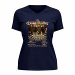 Doobie Brothers 56th Anniversary Thank You For The Memories Siganture 9 Womens V Neck.jpg