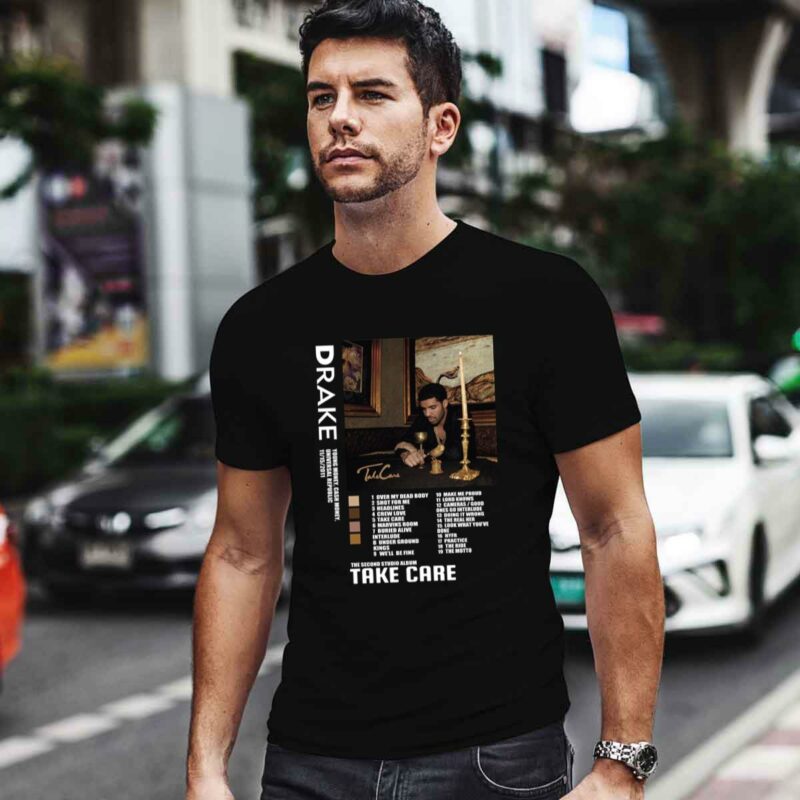 Drake Take Care Album 4 T Shirt