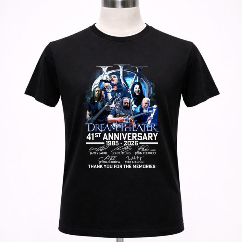 Dream Theater 41st Anniversary 1985 2026 Thank You For The Memories 1 T Shirt.jpg