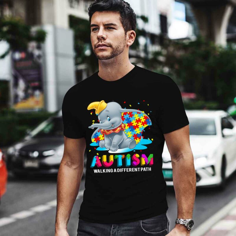Dumbo Autism Walking A Different Path 0 T Shirt