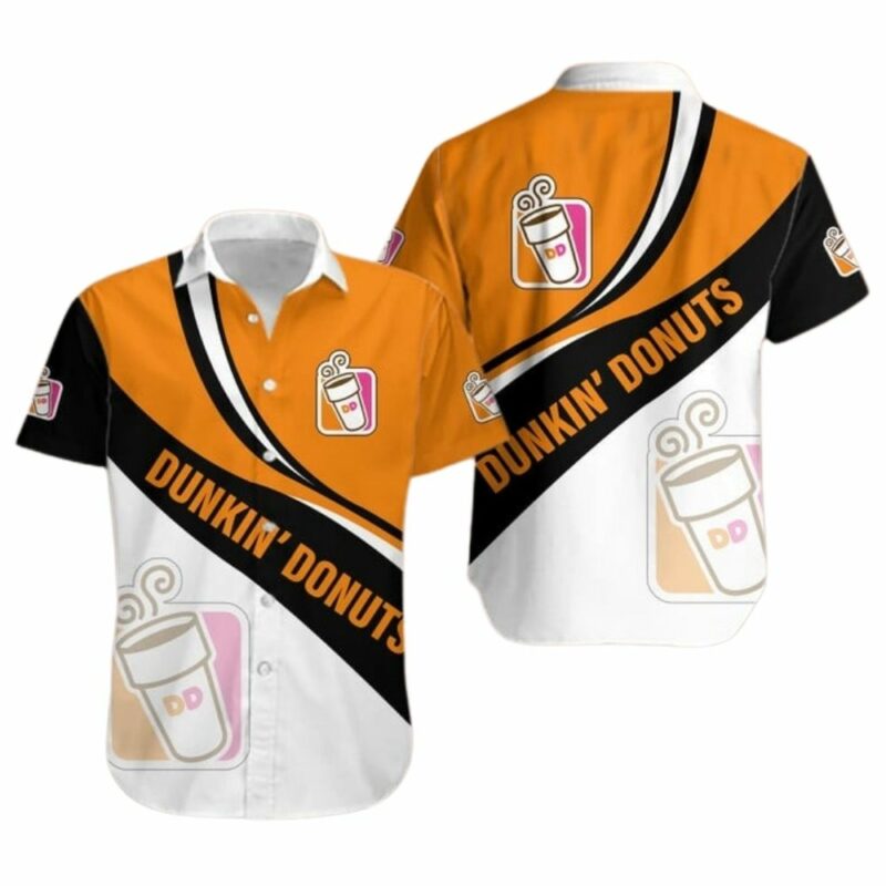Dunkin Donuts In My Heart Hawaiian Shirt