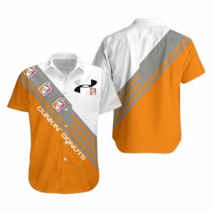 Dunkin' Donuts With Under Armour Hawaiian Shirt