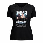 Duran Duran 48 Years 1978 2026 Thank You For The Memories 5 Womens V Neck.jpg