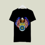 Eagle American flag international brotherhood of teamsters 2 T Shirt