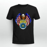 Eagle American flag international brotherhood of teamsters 4 T Shirt