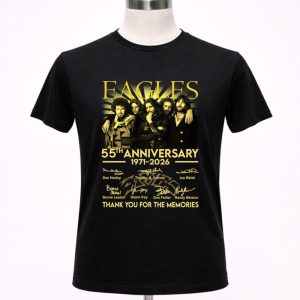 Eagles 55th Anniversary 1971-2026 Signatures Shirt