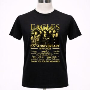 Eagles 55th Anniversary 1971-2026 Signatures Shirt