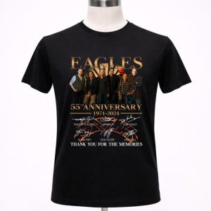 Eagles 55th Anniversary 1971-2026 Thank You For The Memories Shirt