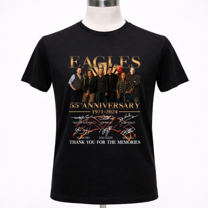Eagles 55th anniversary 1971 2026 thank you for the memories 1 T Shirt 4
