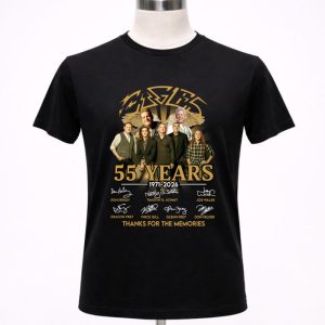 Eagles Band 55 Years 1971-2026 Signature Shirt