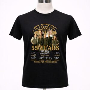 Eagles Band 55 Years 1971-2026 Signature Shirt