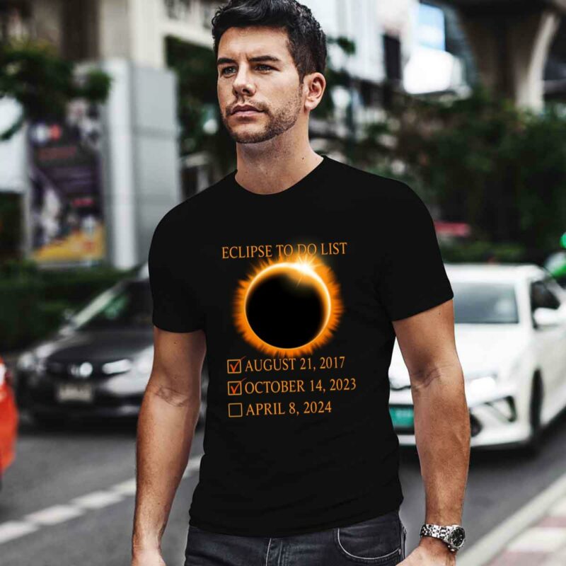 Eclipse To Do List 2017 2023 0 T Shirt