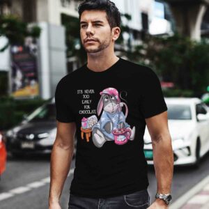 Eeyore It's Never Too Early for Chocolate Shirt