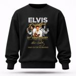 Elvis Presley 90st Anniversary 1935 2026 Signatute Thank You For The Memories 3 Sweatshirt.jpg