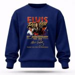 Elvis Presley 90st anniversary 1935 2026 signature 8 Sweatshirt.jpg