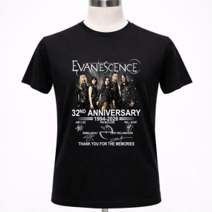 Evanescence 32nd Anniversary 1994 2026 Thank You For The Memories 1 T Shirt.jpg