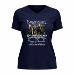 Evanescence 32nd Anniversary 1994 2026 Thank You For The Memories 9 Womens V Neck.jpg