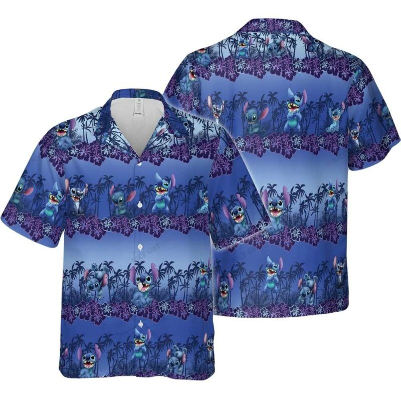 Experience the charm of stitch hawaiian shirt 1