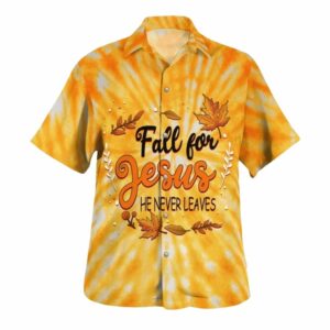 Falling For Jesus This Thanksgiving Hawaiian Shirt