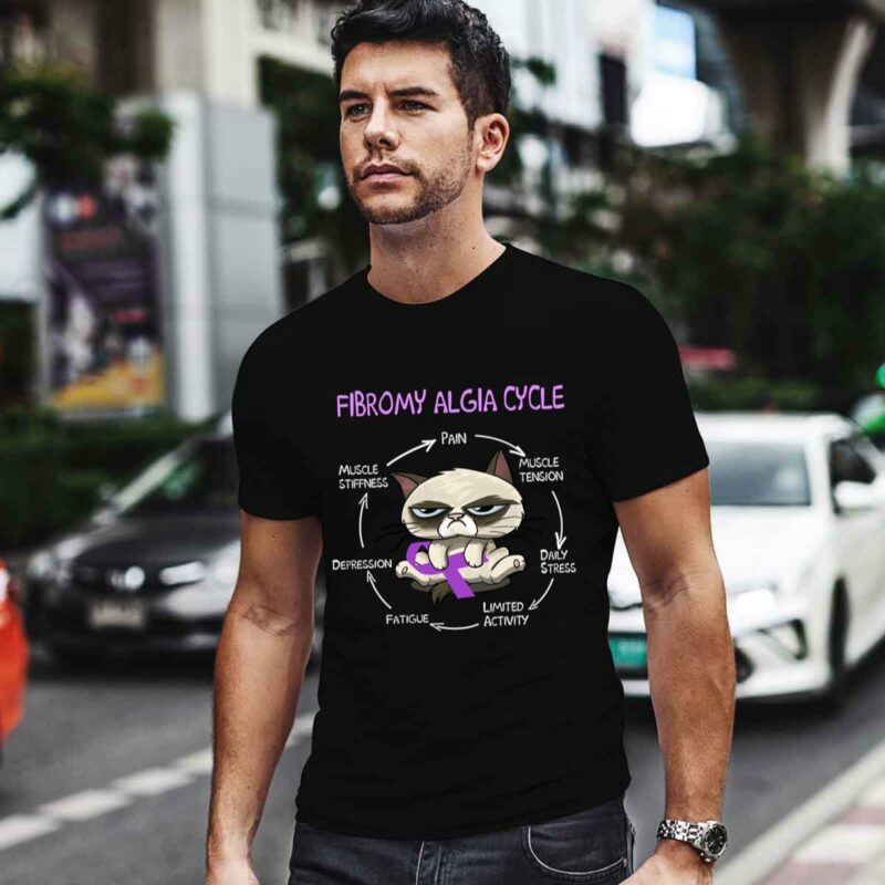 Fibromyalgia Cycle Pain Muscle Tension Daily Stress Limited Activity Fatigue Depression 0 T Shirt
