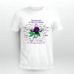 Fibromyalgia Is Hard To Explain Purple Rose Fibromyalgia Awareness Anxiety Brain Fog 4 T Shirt