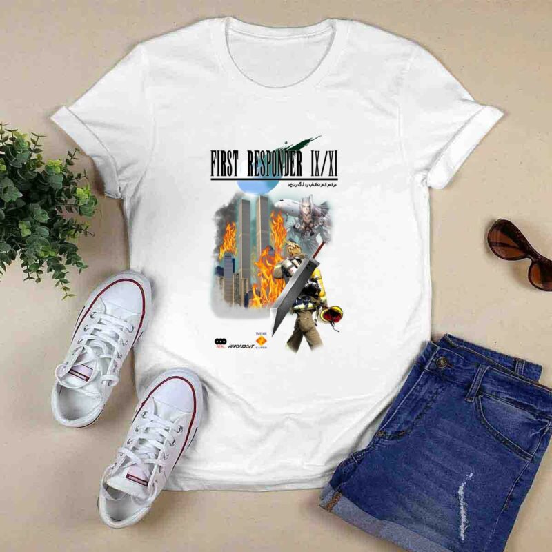 First Responder 911 Final Fantasy 0 T Shirt
