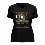 Fleetwood Mac 59th Anniversary Signatures 5 Womens V Neck.jpg
