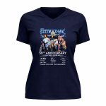 Fleetwood Mac 59th Years Anniversary 1967 2026 Signatures Thank You For The Memories 9 Womens V Neck.jpg