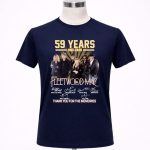 Fleetwood Mac Band 59 years 1967 2026 thank you for the memories signatures 6 T Shirt.jpg